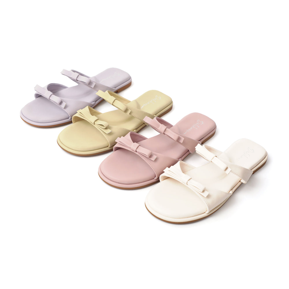 Cloud Bliss | Soft Twin Bow Sandals