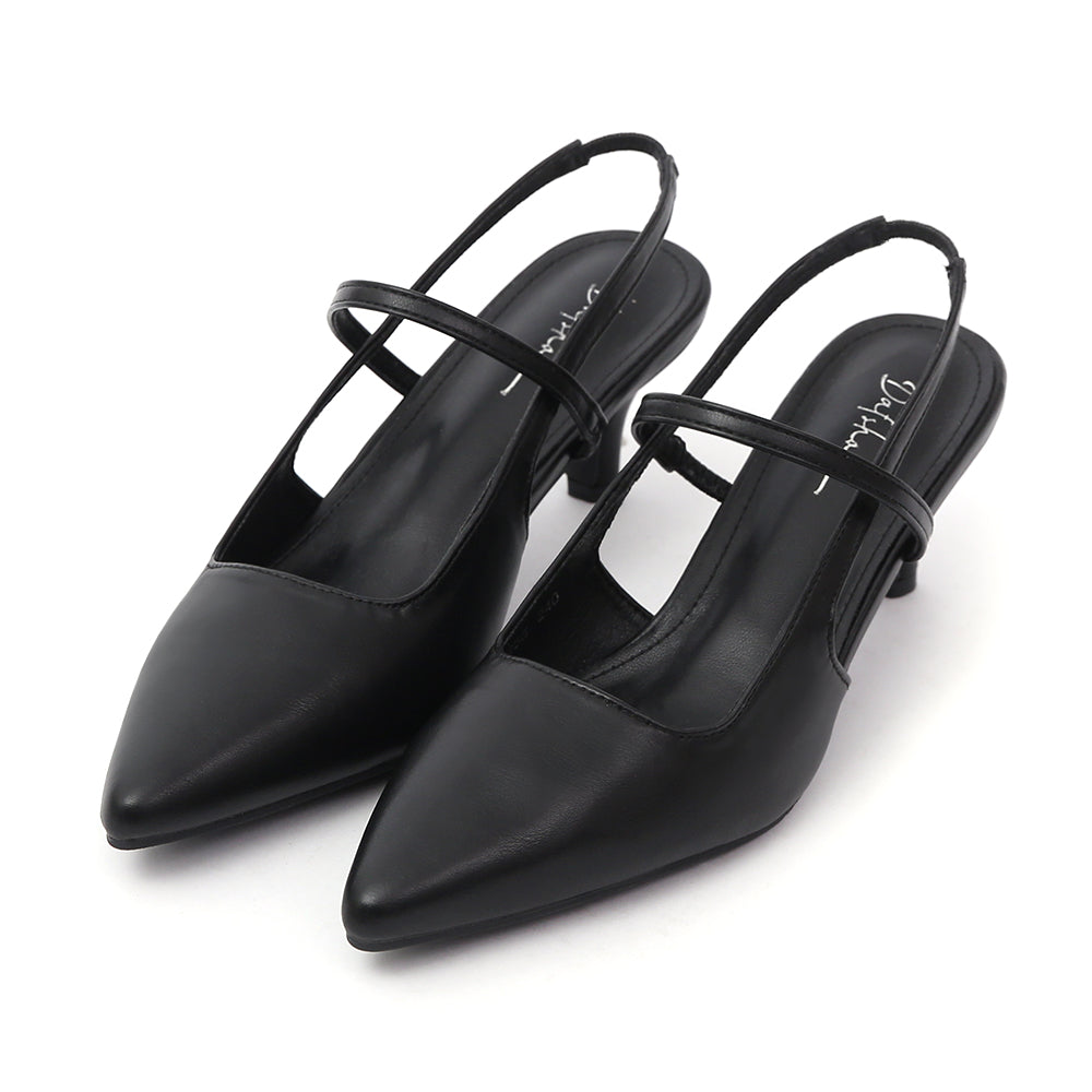 Fall in Love Instantly – Pointed Toe Low-Heel Slingbacks