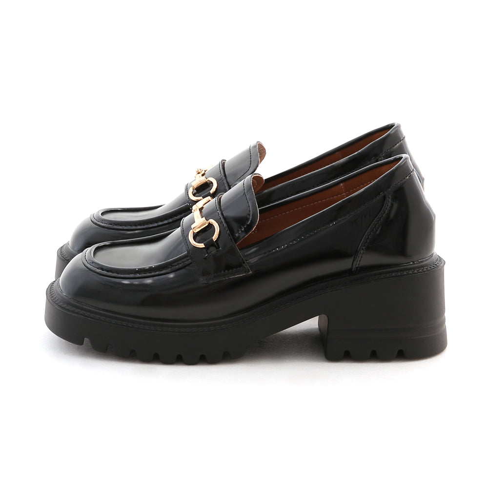 Aristocrat Academy · Patent Leather Platform Lightweight Loafers