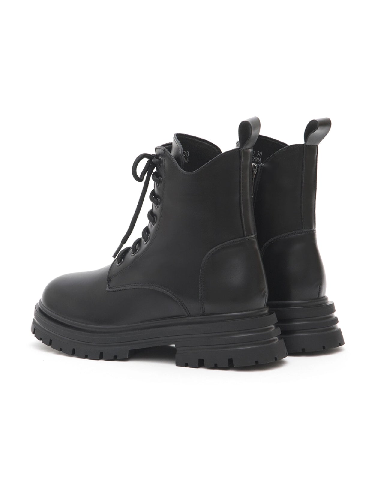 Cool Style Hack | Side V-Cut Lace-Up Martin Ankle Boots