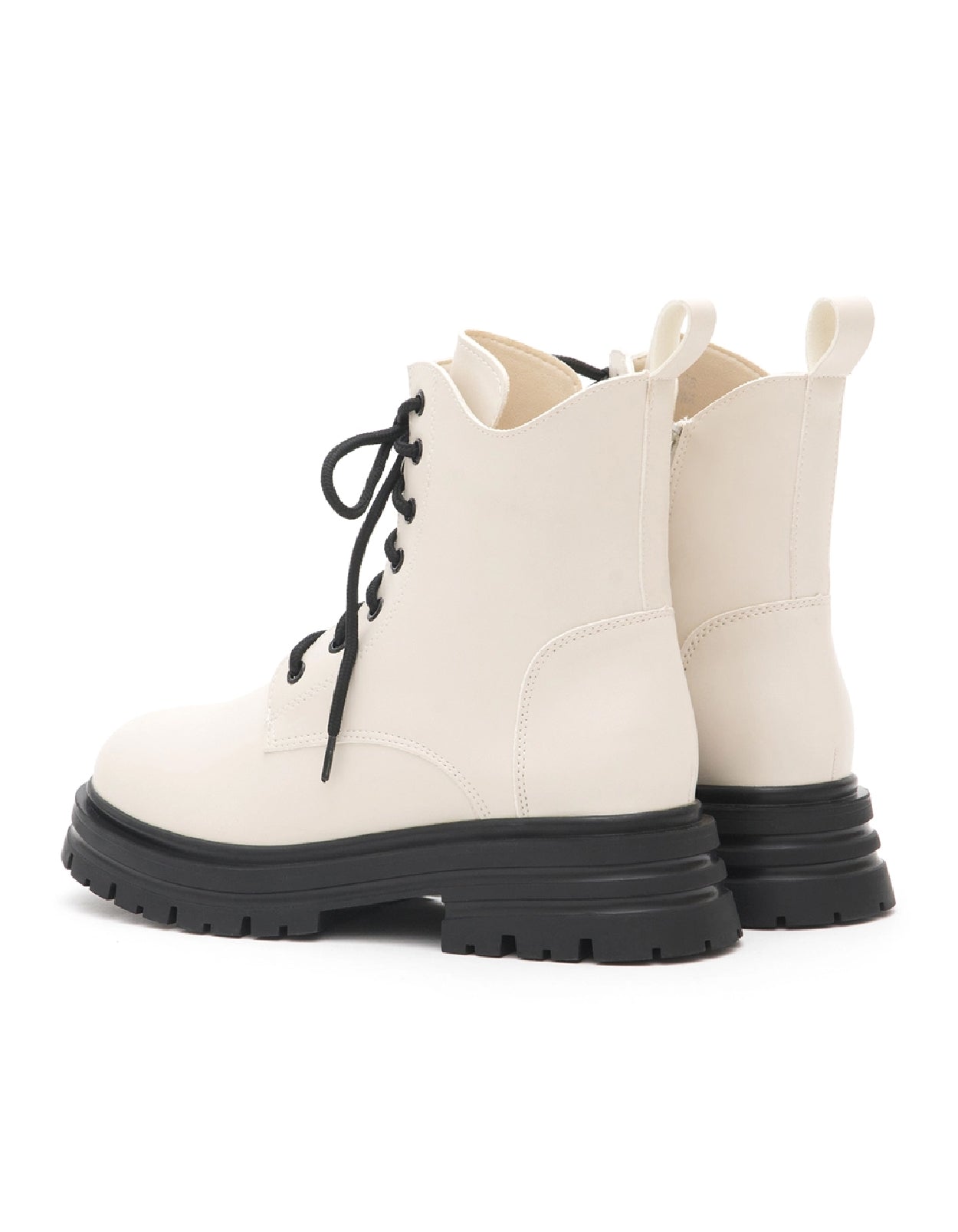 Cool Style Hack | Side V-Cut Lace-Up Martin Ankle Boots