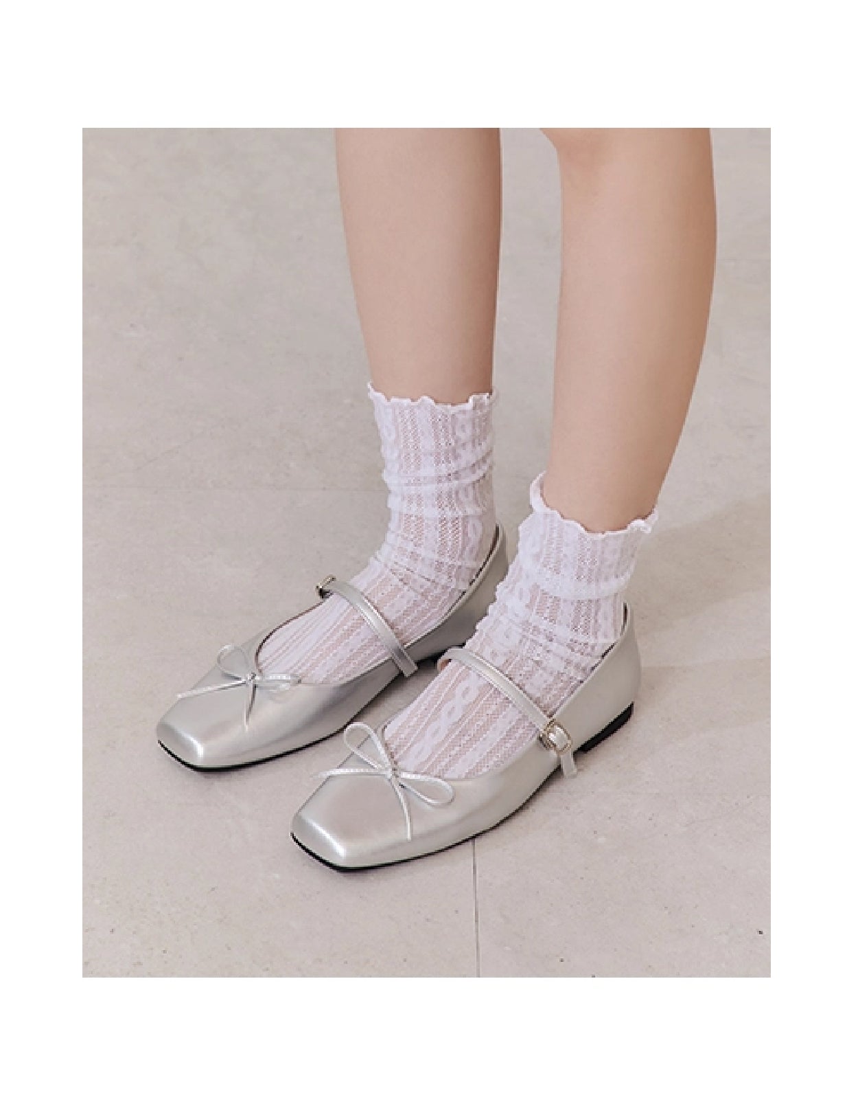 Elegant & Charming | Bow Mary Jane Ballet Flats