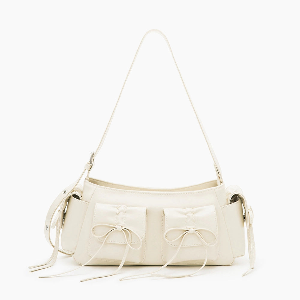 Nabi Bowknot Multi-Pocket 2-Way Crossbody Bag
