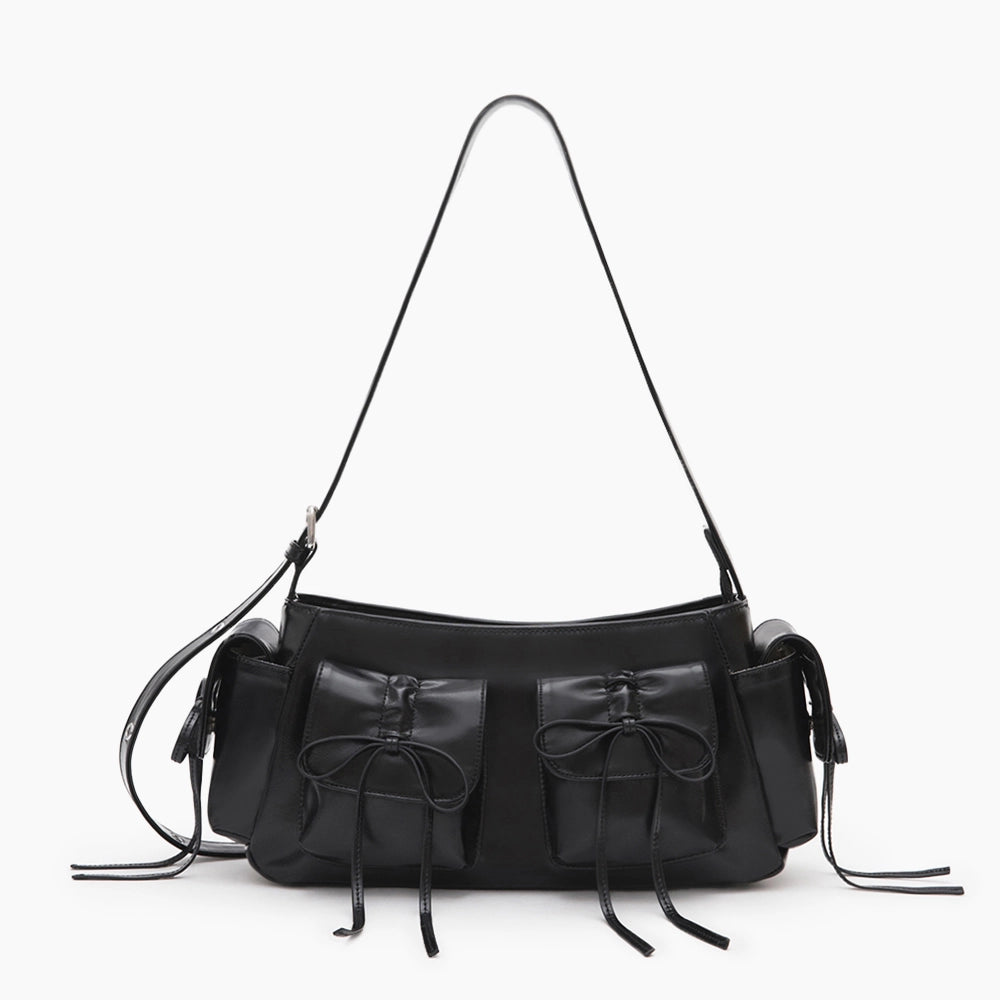 Nabi Bowknot Multi-Pocket 2-Way Crossbody Bag