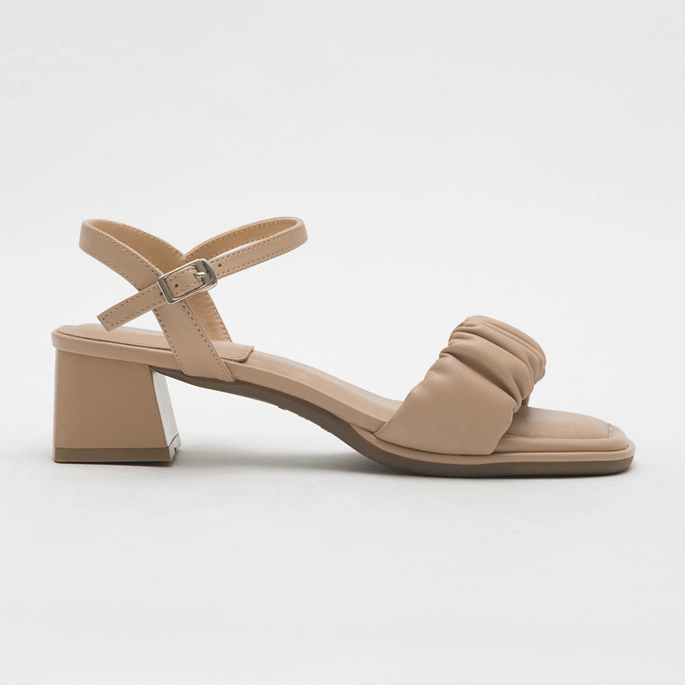 Cloud-Grip Soft Cushion Mid-Heel Sandals