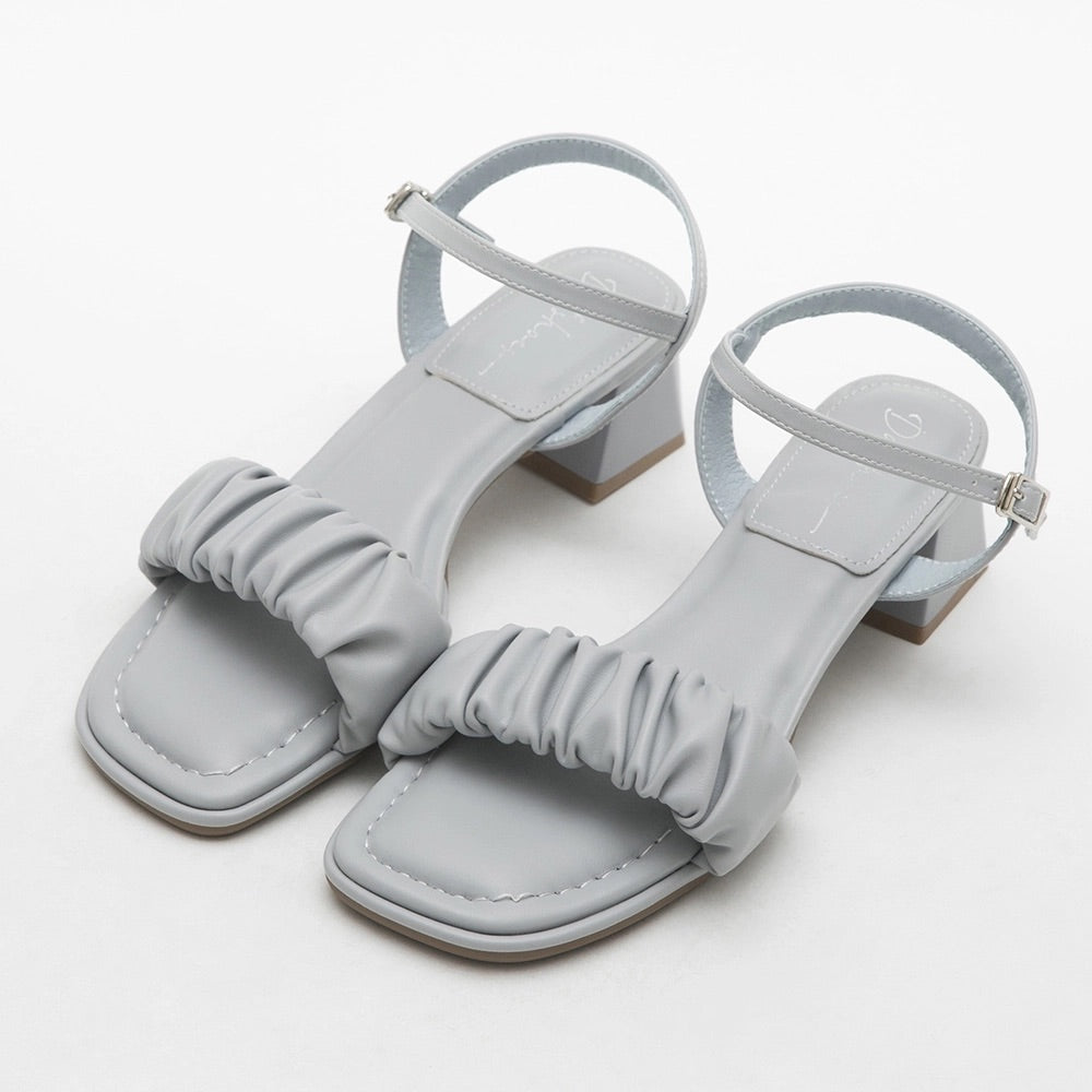 Cloud-Grip Soft Cushion Mid-Heel Sandals