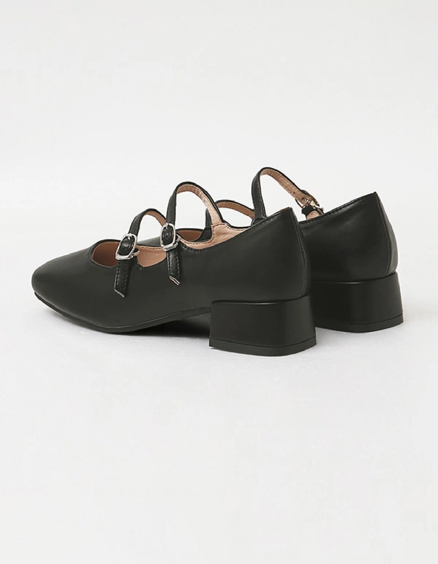 Whirlwind Jenny | 4D Comfort Double-Strap Low Heels