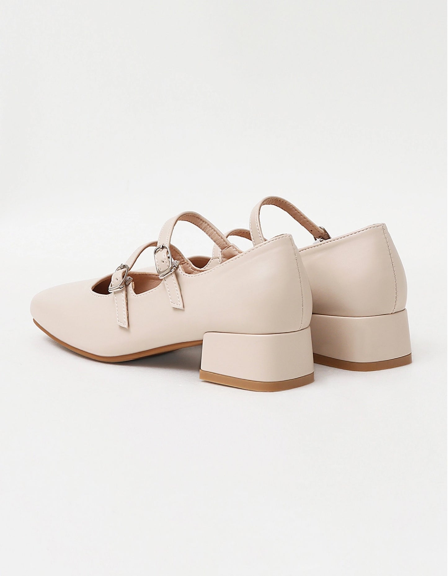 Whirlwind Jenny | 4D Comfort Double-Strap Low Heels