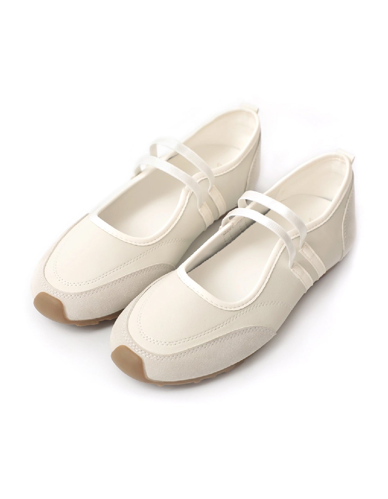 Youth Boost | Sporty Double-Strap Ballet Shoes