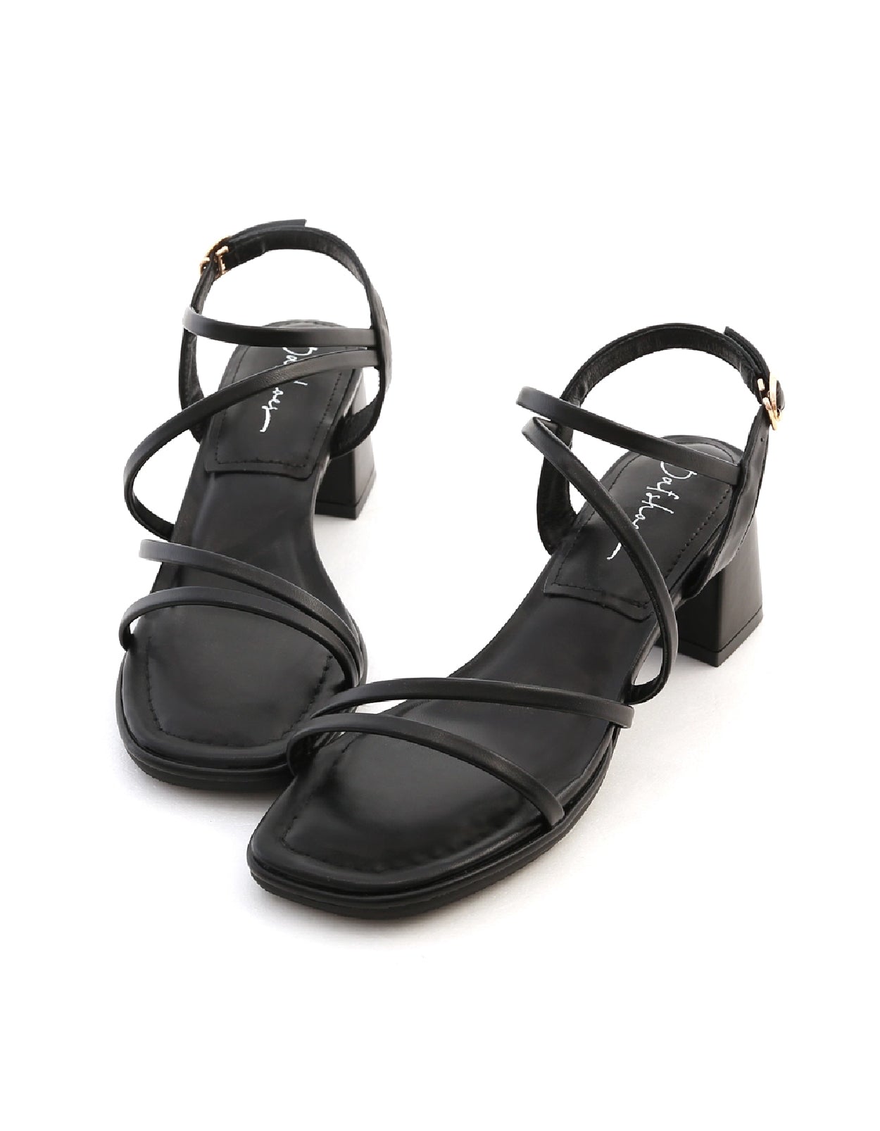 Candy-Inspired Comfort | Puffy Padded Strappy Heels