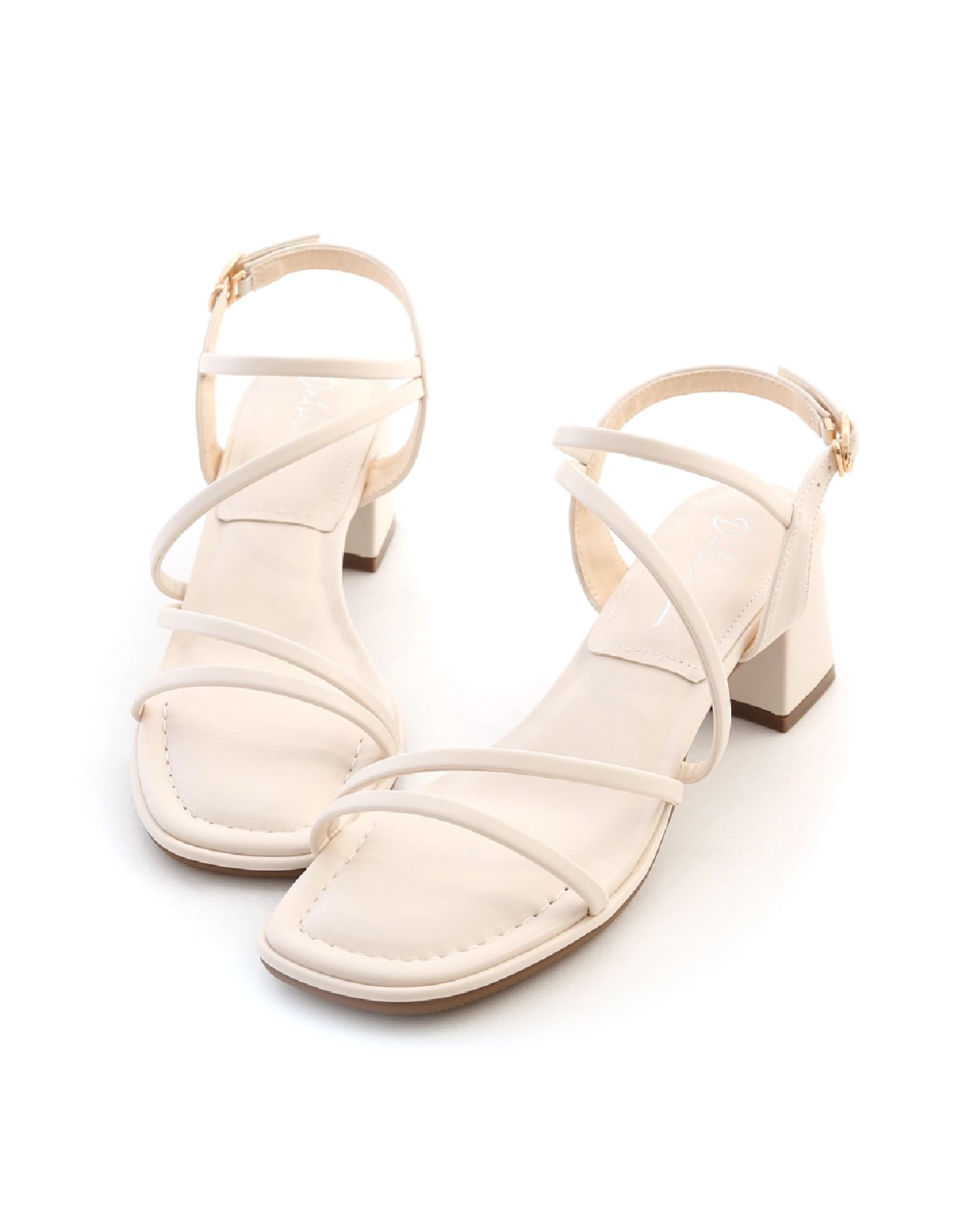 Candy-Inspired Comfort | Puffy Padded Strappy Heels