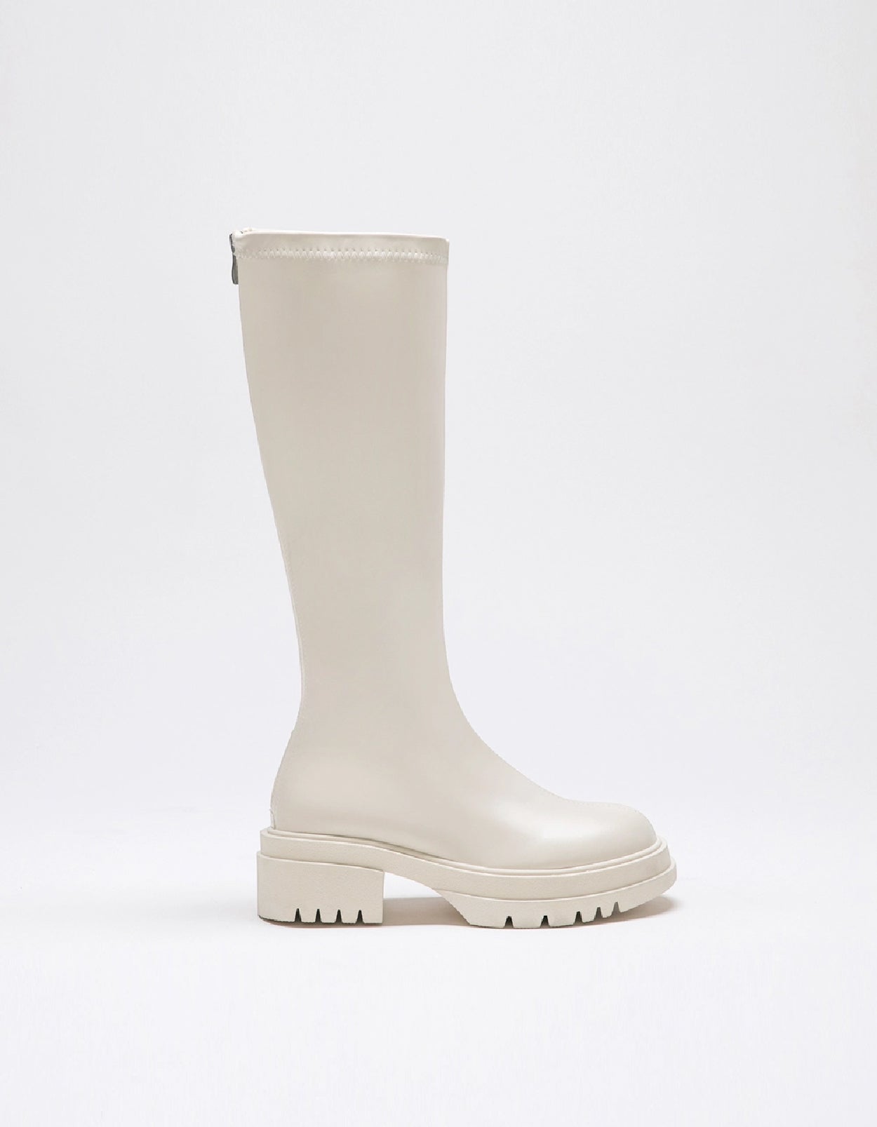 K-Pop Vibes | Minimalist Slim-Fit Platform Long Boots