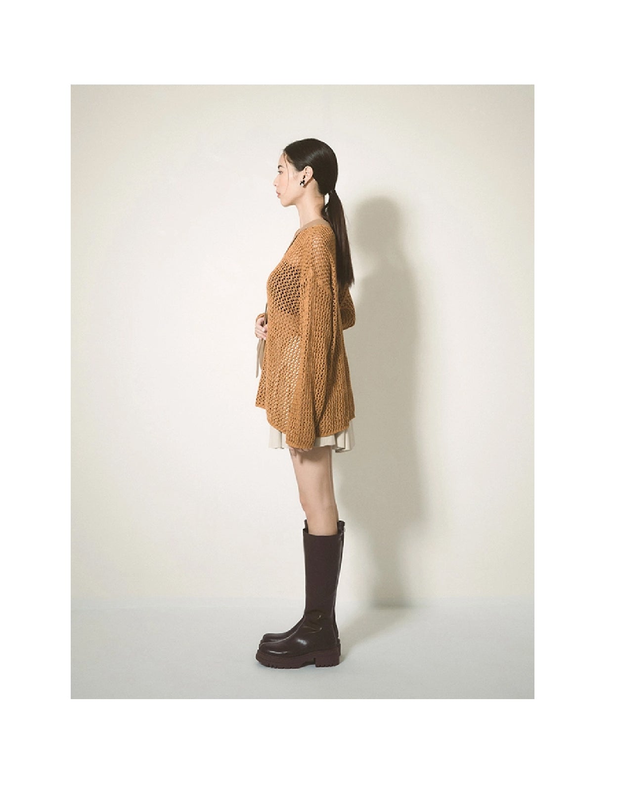 K-Pop Vibes | Minimalist Slim-Fit Platform Long Boots