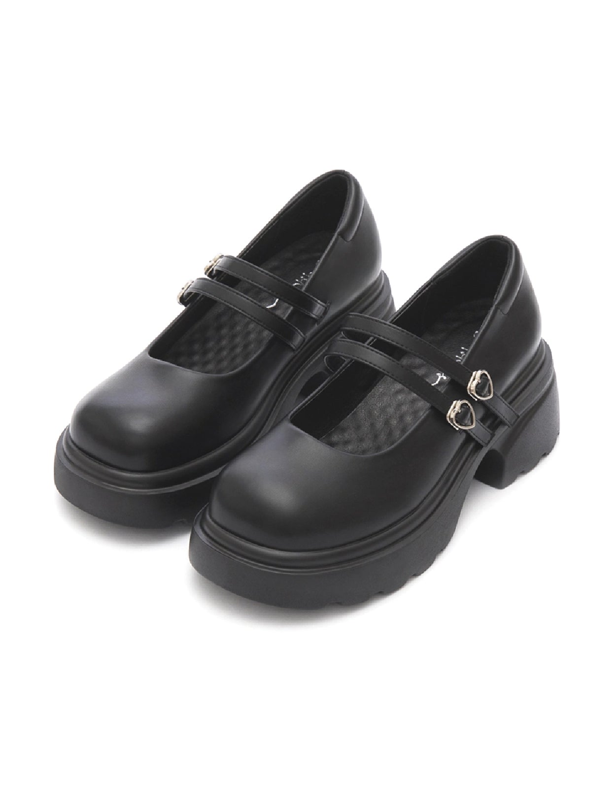 Sweetheart Charm | Lightweight Double-Strap Mary Janes