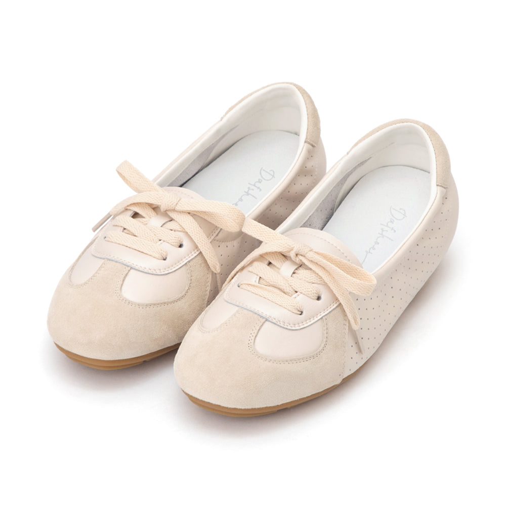 ［Genuine Leather ］Butter Walk | Lace-up Sneakers