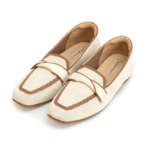 Beige White