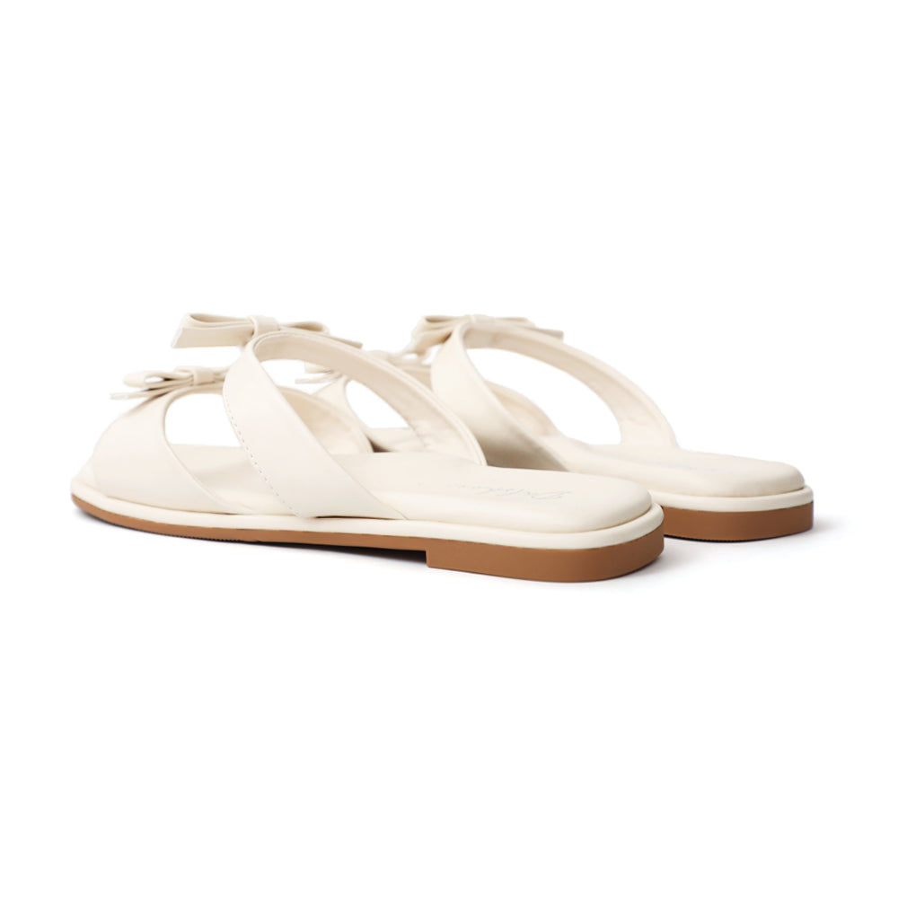 Cloud Bliss  | Soft Twin Bow Sandals