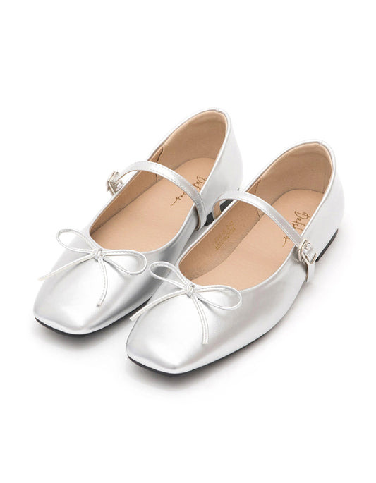 Elegant & Charming | Bow Mary Jane Ballet Flats