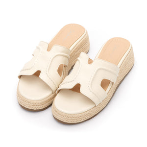 Beige White