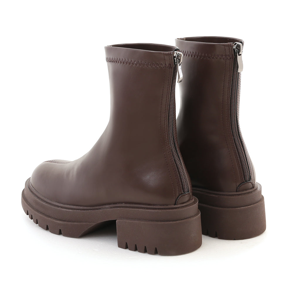 Heartbeat Moment | Chunky Platform Slim Ankle Boots