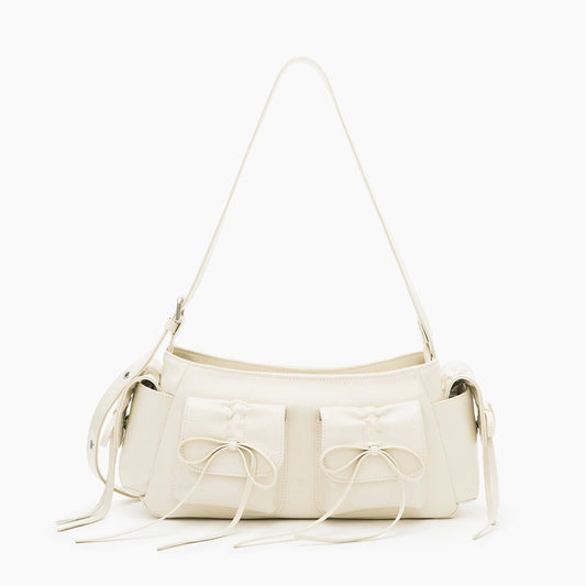 Nabi Bowknot Multi-Pocket 2-Way Crossbody Bag