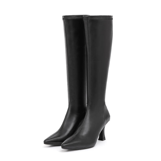 Slimming Magic Pointed Toe High-Heel Long Boots