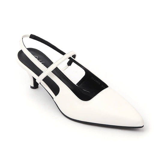 Fall in Love Instantly – Pointed Toe Low-Heel Slingbacks