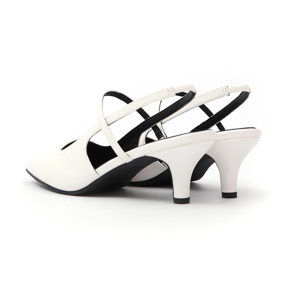 Fall in Love Instantly – Pointed Toe Low-Heel Slingbacks