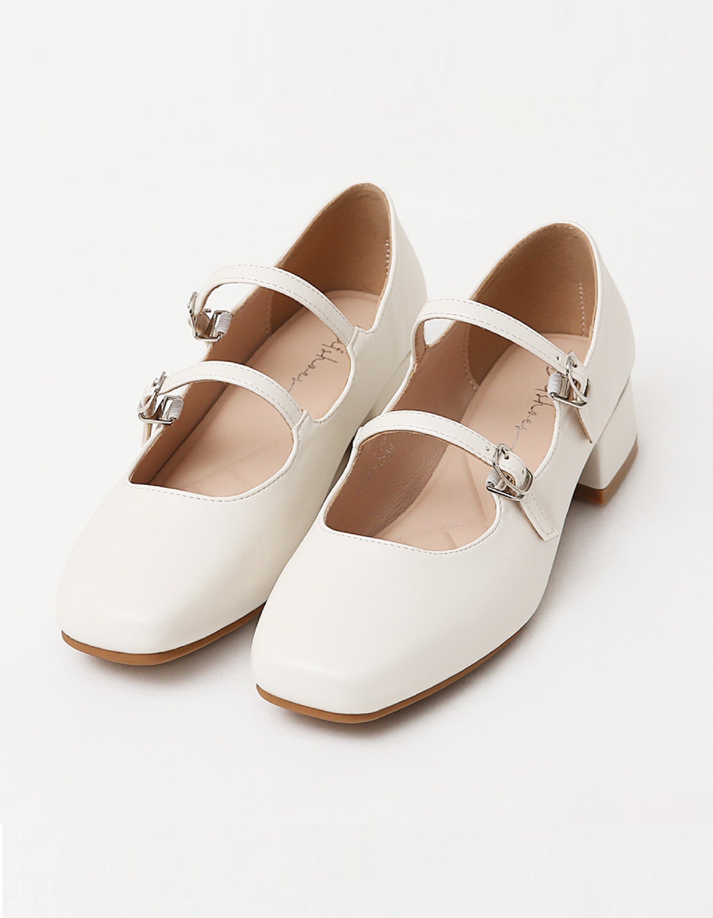 Whirlwind Jenny | 4D Comfort Double-Strap Low Heels