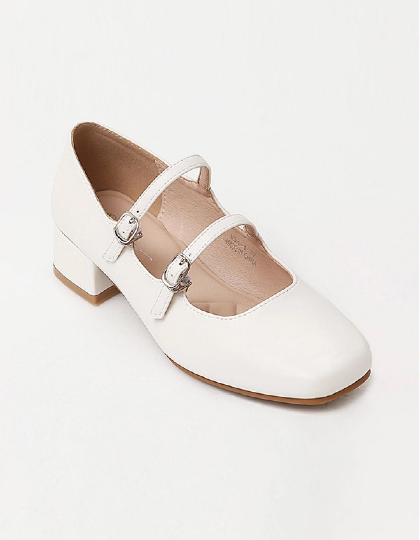 Whirlwind Jenny | 4D Comfort Double-Strap Low Heels