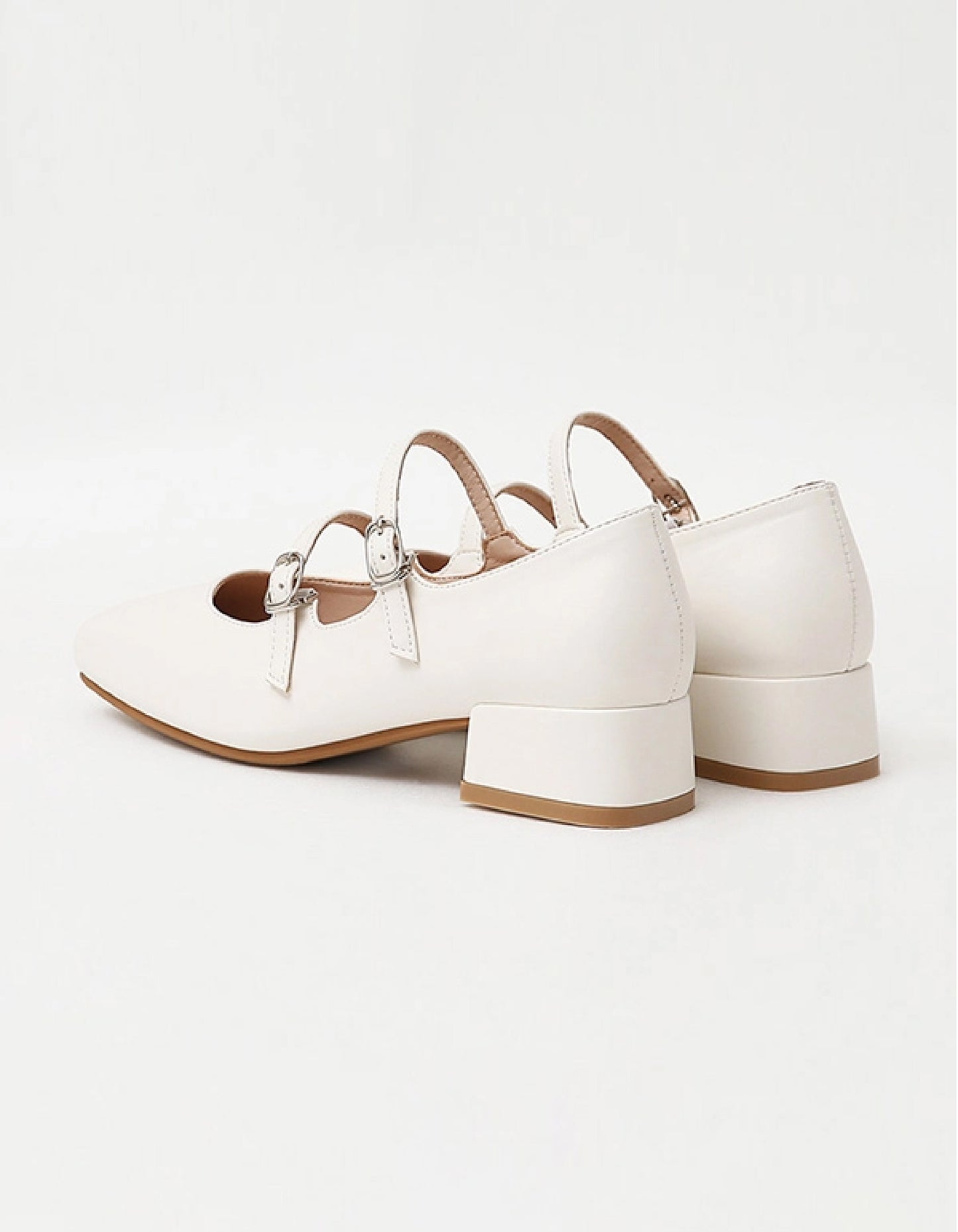 Whirlwind Jenny | 4D Comfort Double-Strap Low Heels
