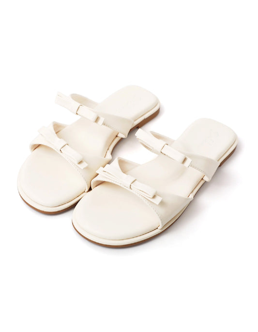 Cloud Bliss  | Soft Twin Bow Sandals