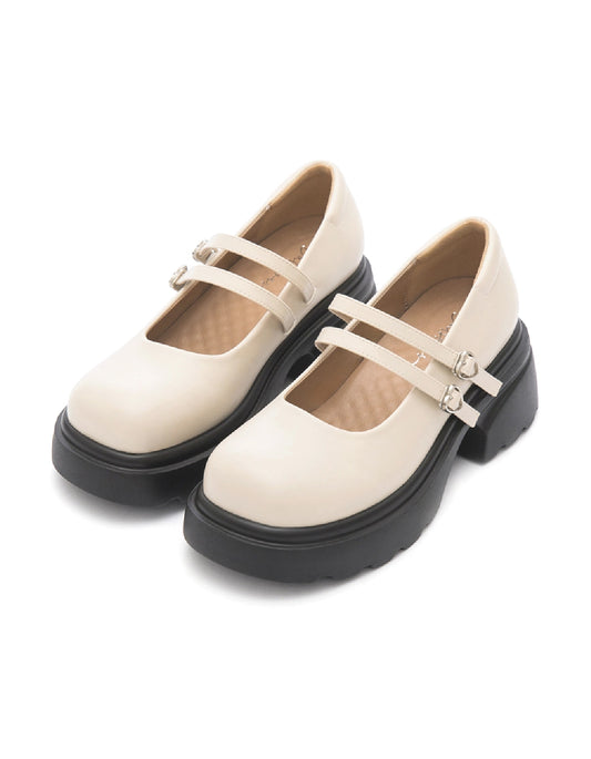 Sweetheart Charm | Lightweight Double-Strap Mary Janes